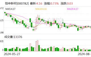 恒申新材上半年营收同比增长28% 境外销售大幅提升