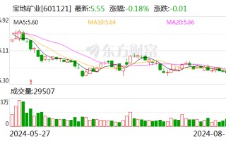 宝地矿业：上半年净利润同比增长53.24% 拟10派0.5元