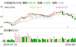 比亚迪8月8日大宗交易成交249.10万元