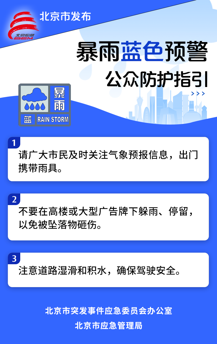 局地6小时降雨超50毫米，多区有山洪风险！北京暴雨、雷电预警中-第1张图片-十堰马讯电脑