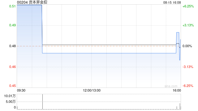资本界金控7月末每股综合资产净值约为0.409港元-第1张图片-十堰马讯电脑