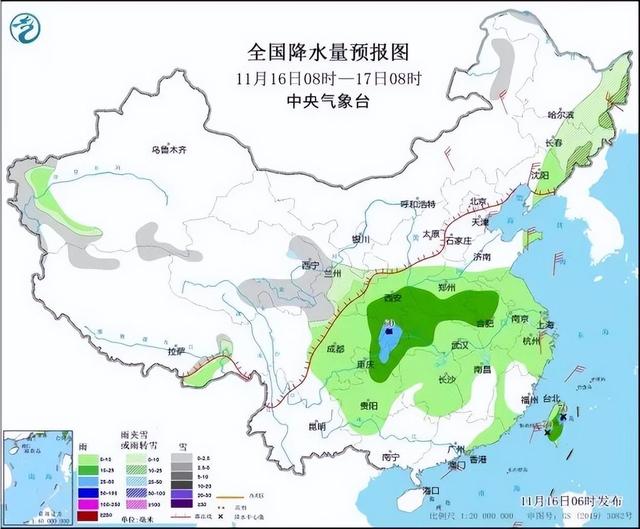 冷冷冷！大风＋降温都来了！全国冰冻线进程图出炉，这些地方雨雪天气持续在线-第2张图片-十堰马讯电脑